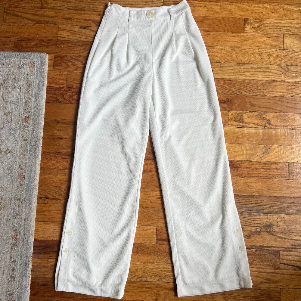Petite Studio | White Pants | XXS